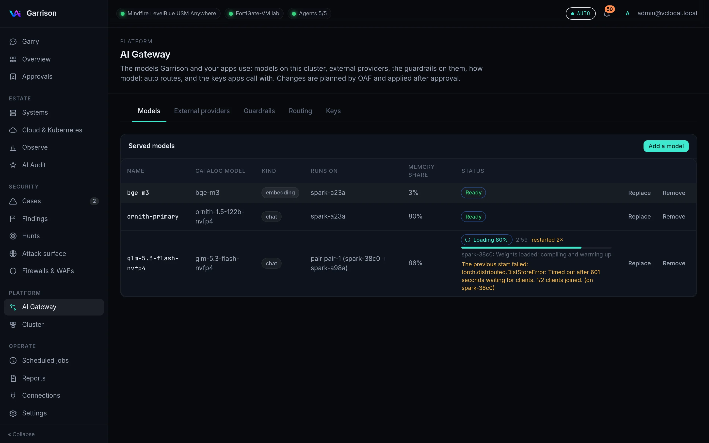 AI Gateway → Models